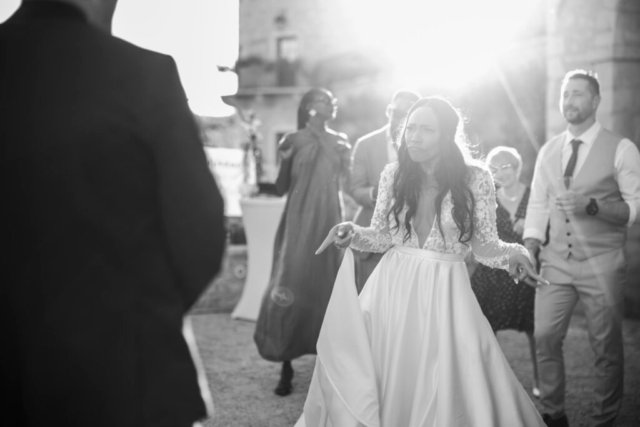 mariage au château de saint-bernard